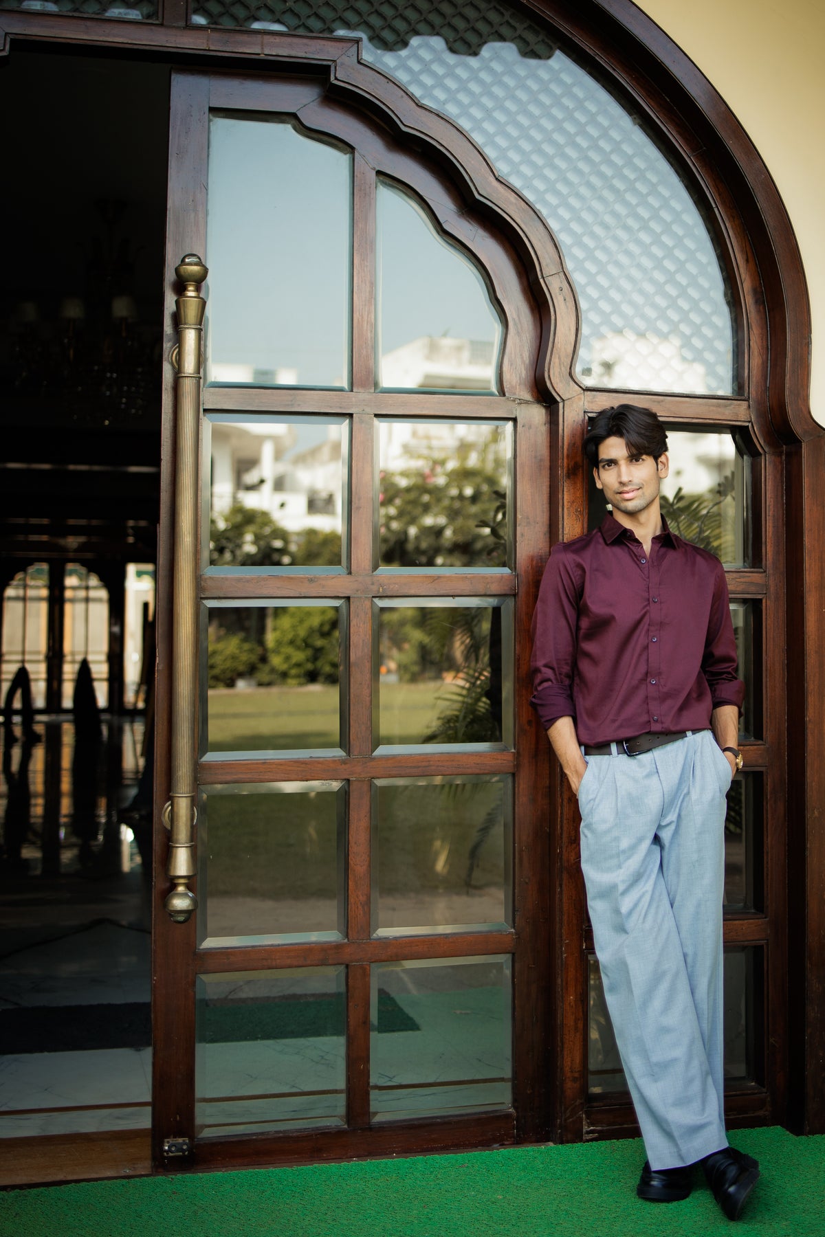 LuxeWine Shirt For Men