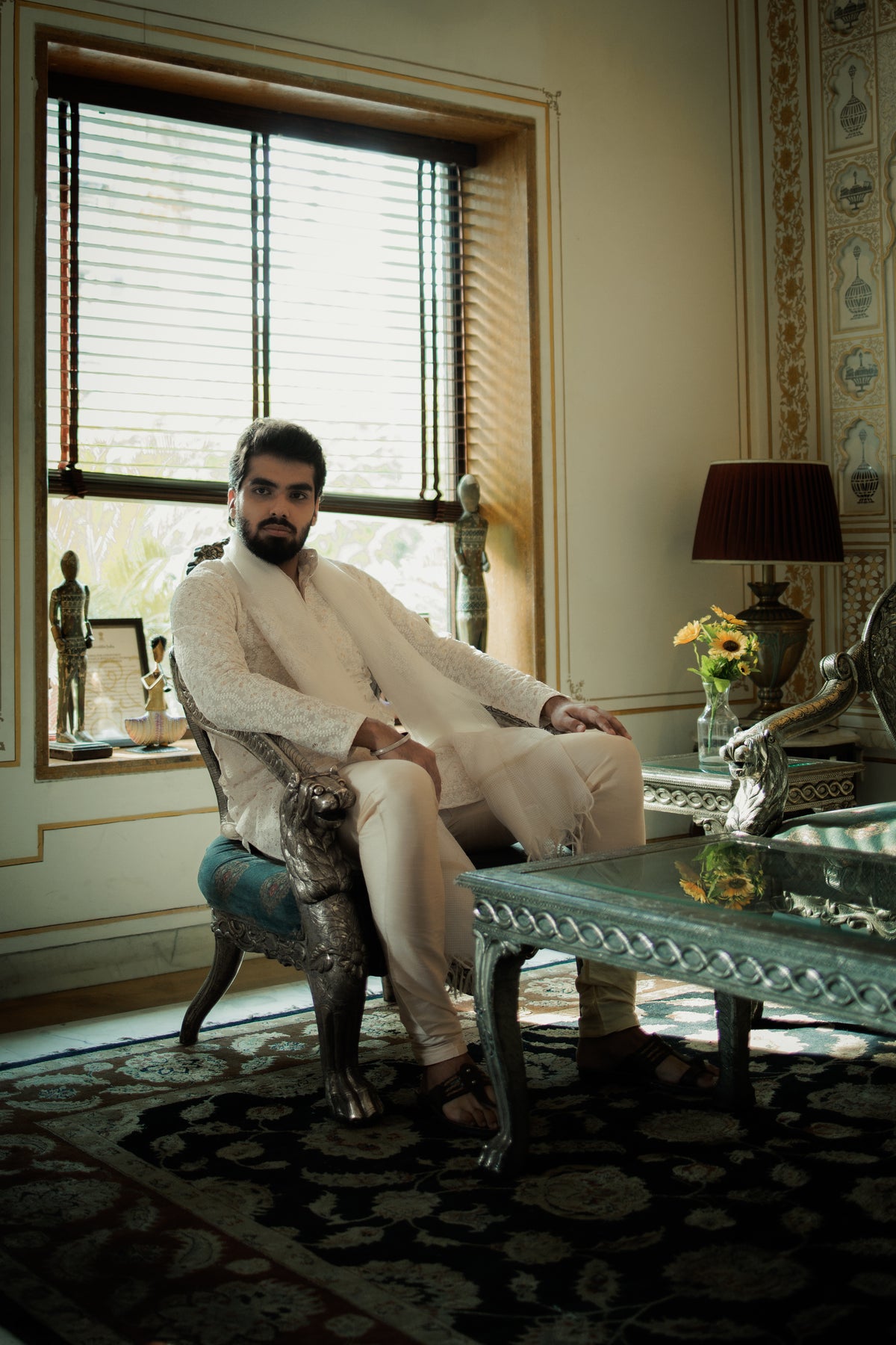 Darbar Kurta Bandi Set