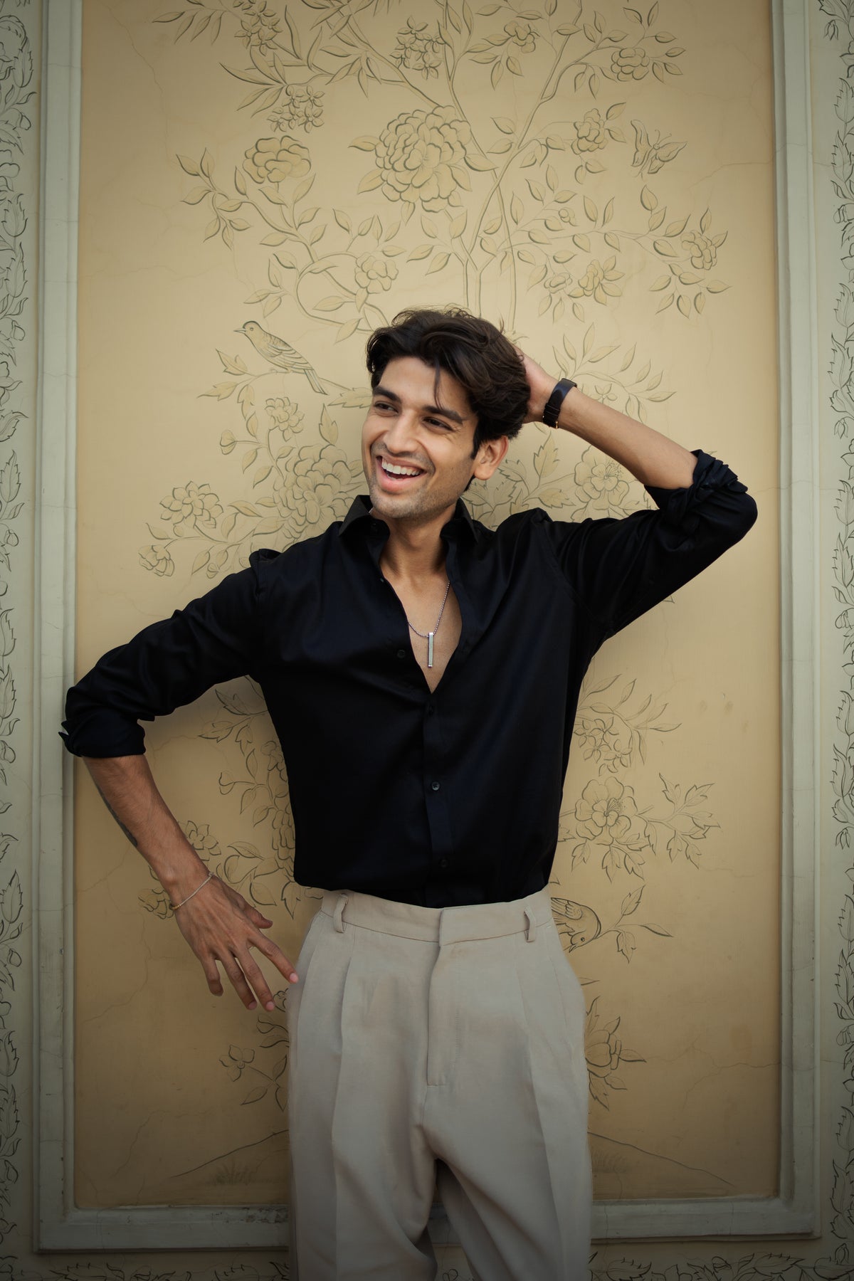 LuxeBlack Shirt For Men